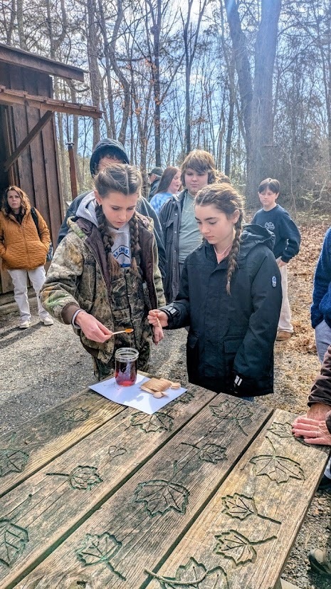 MTMS Eco Explorers go Maple Syrupping