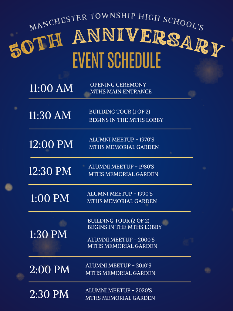 50th MTHS details