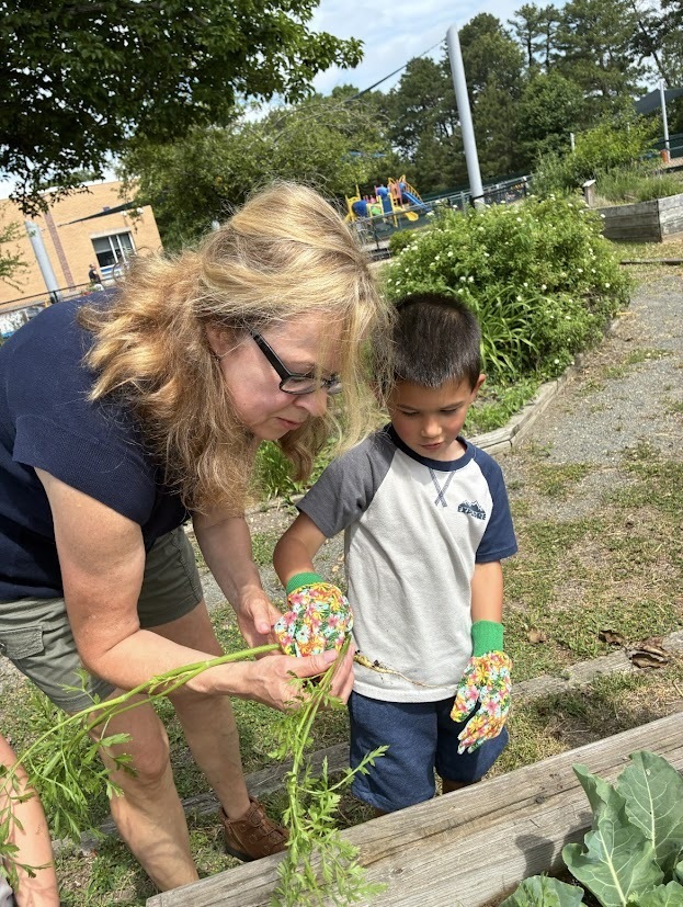 wes preschool garden
