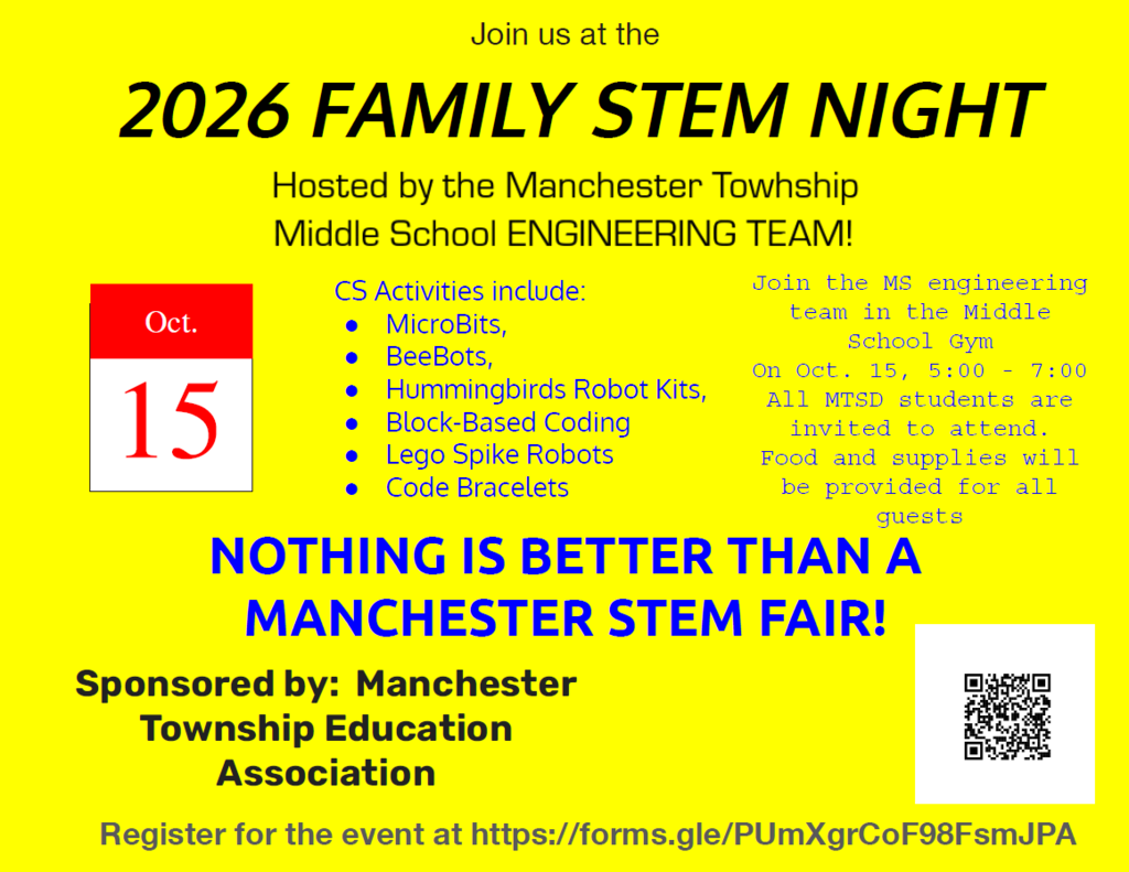 Flyer for Stem Night