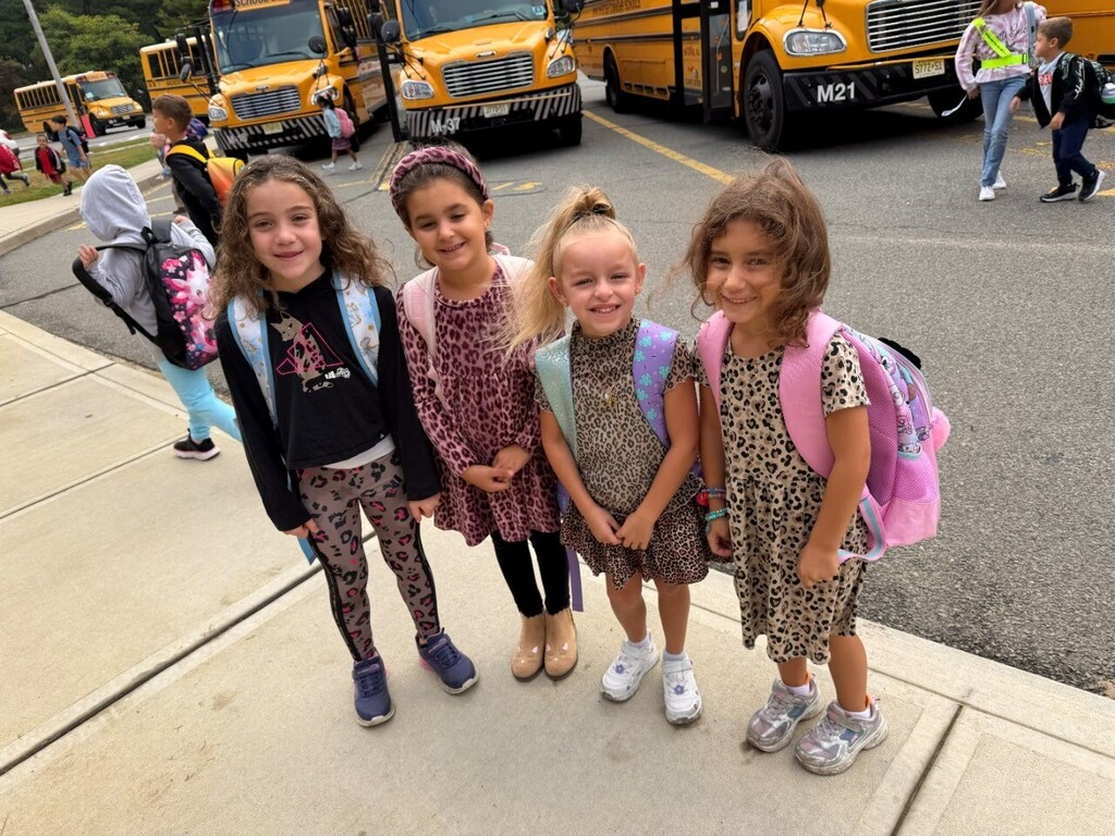 MTES students wear animal print as part of a spirit day for the Week of Respect