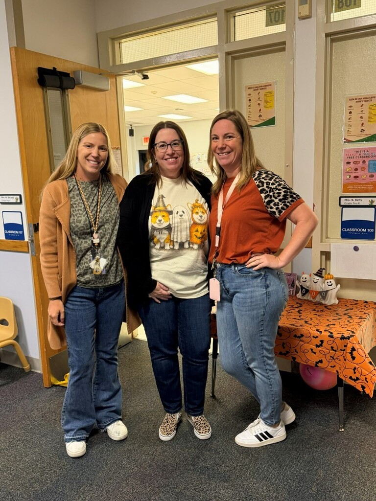 MTES staff wear animal print as part of a spirit day for the Week of Respect