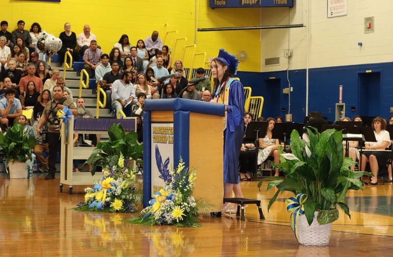 Valedictorian Katherine Estevanell