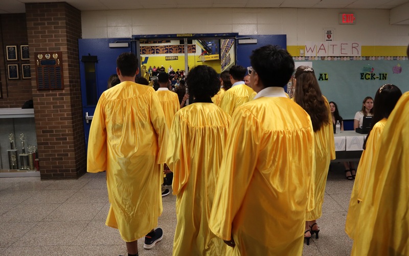 Students enter