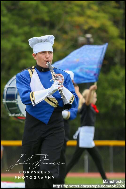 Marching Hawk performing