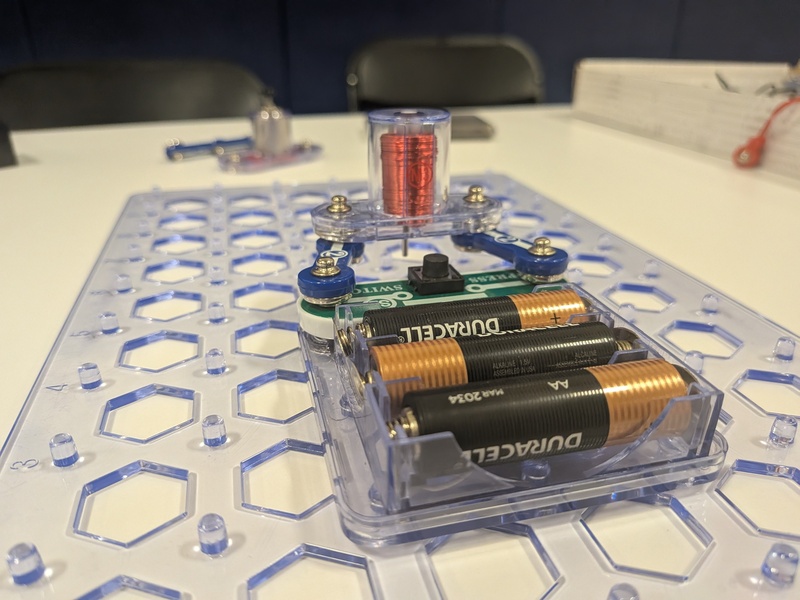 Electronics on display at STEM Night