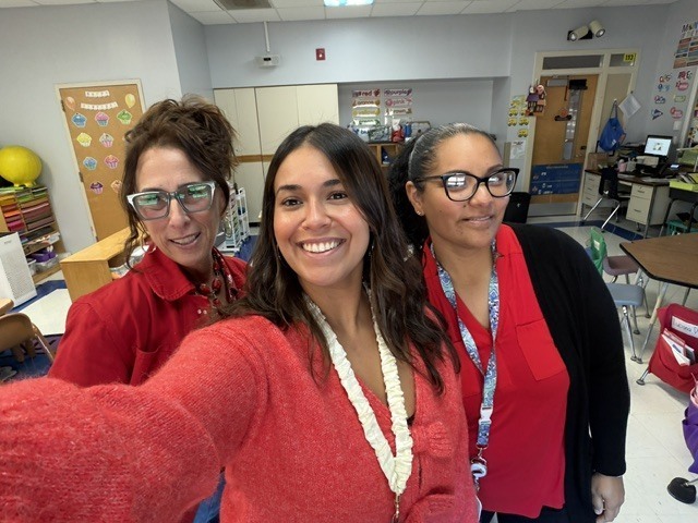 MTSD staff wearing red