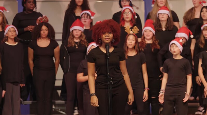 MTMS Chorus Performs
