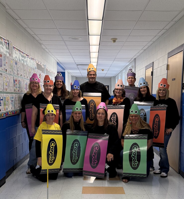 MTSD Dresses up for Halloween