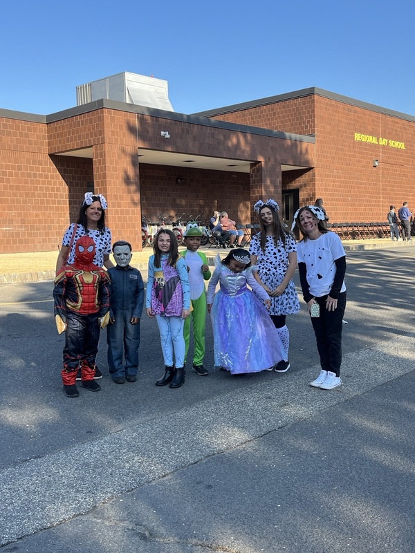 MTSD dresses up for Halloween