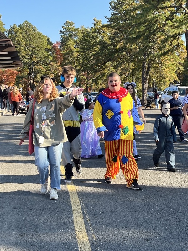 MTSD dresses up for Halloween
