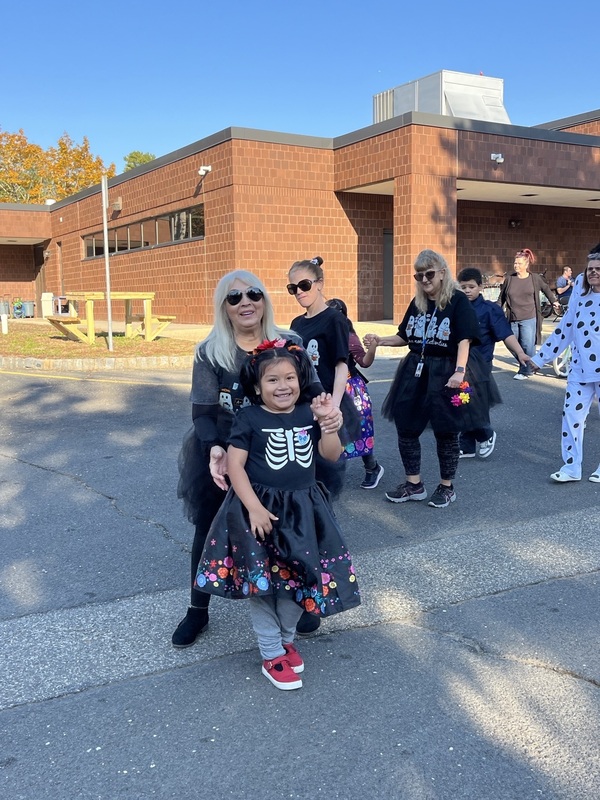 MTSD dresses up for Halloween