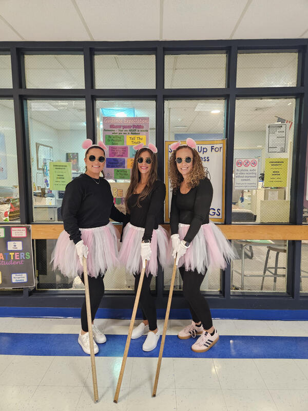 MTSD dresses up for Halloween