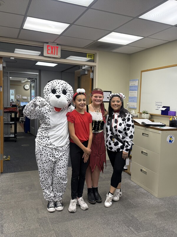 MTSD dresses up for Halloween
