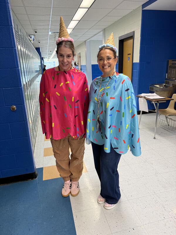 MTSD dresses up for Halloween