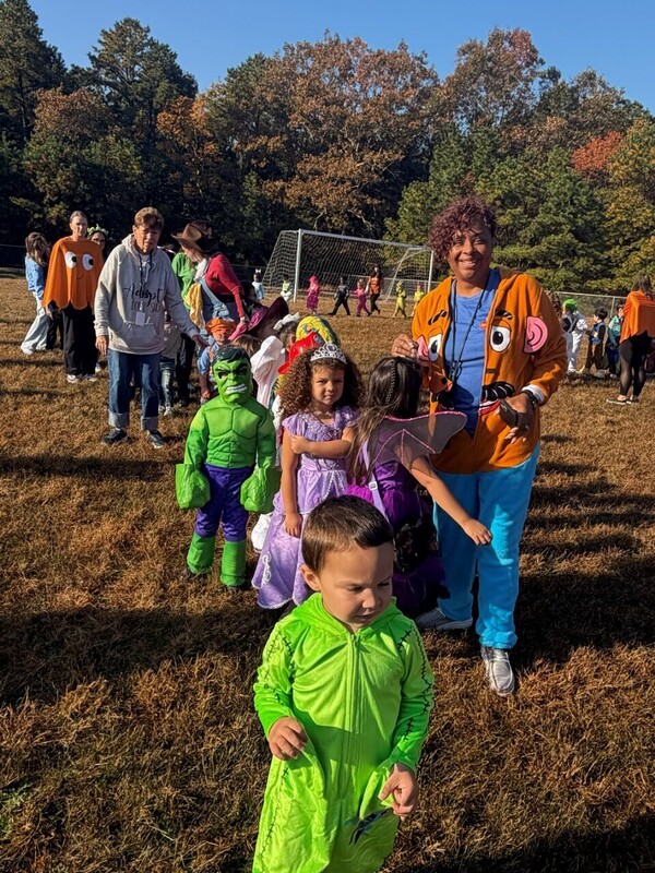 MTSD dresses up for Halloween