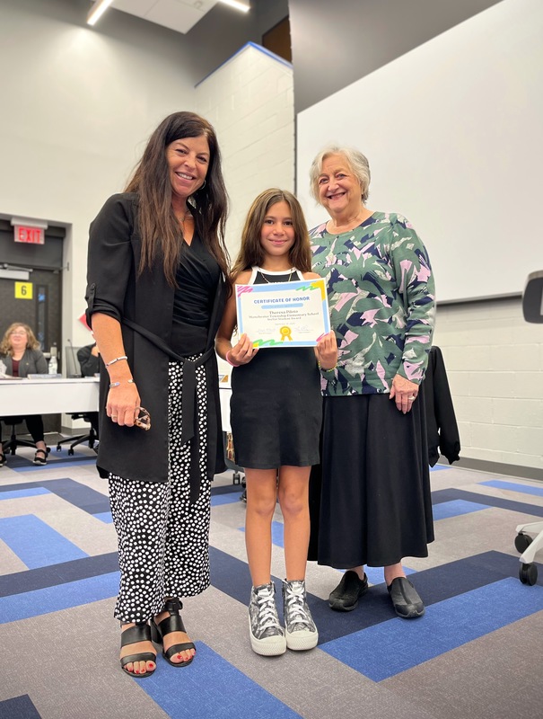 STUDENT RECOGNITIONS BOE MEETING - SEPT