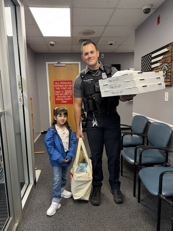 MTPD Pizza Surprise to RES