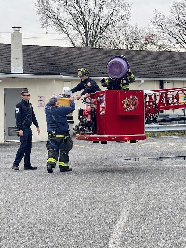 egg drop MTHS elementary students