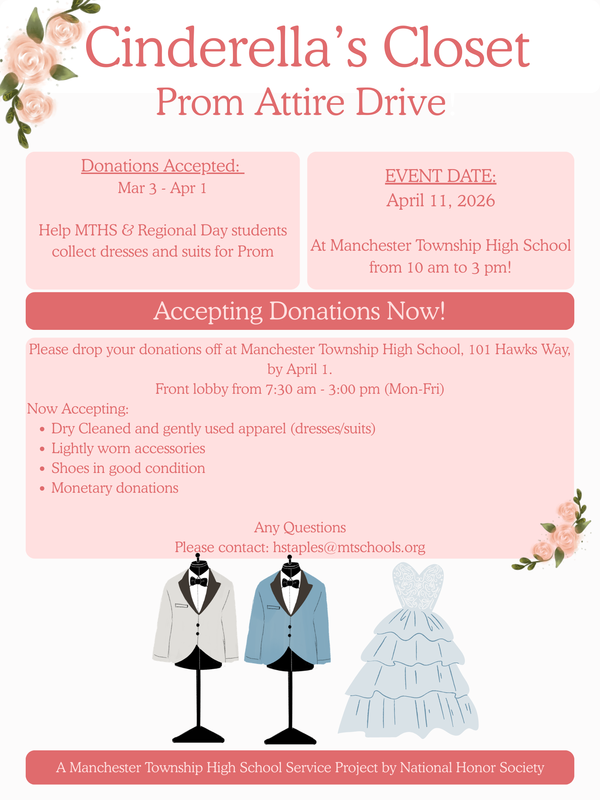 Prom Attire Drive - MTHS 2026