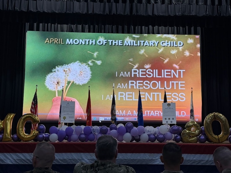 month of the military child 202
