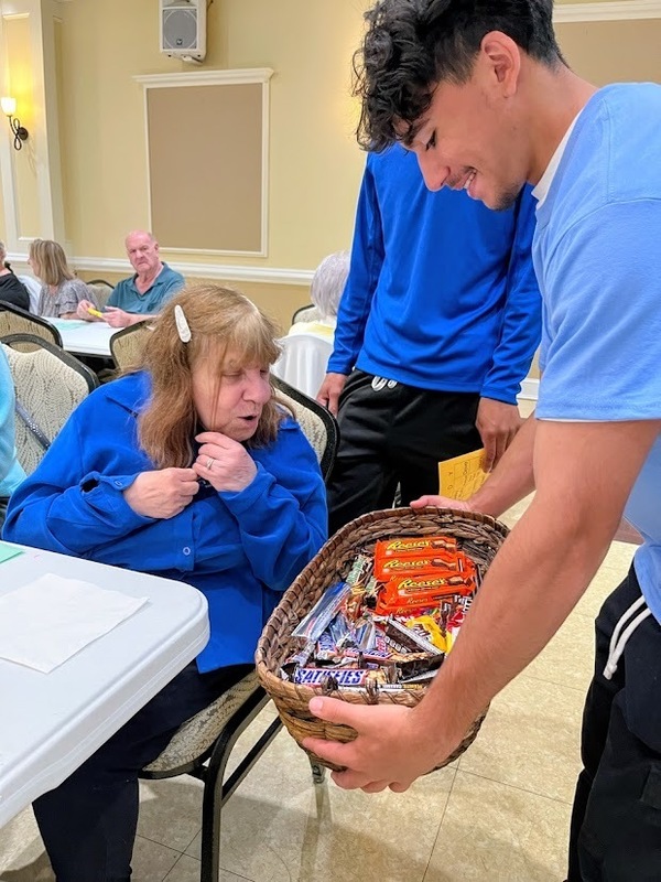 NHS TO LVW FOR CANDY BAR BINGO