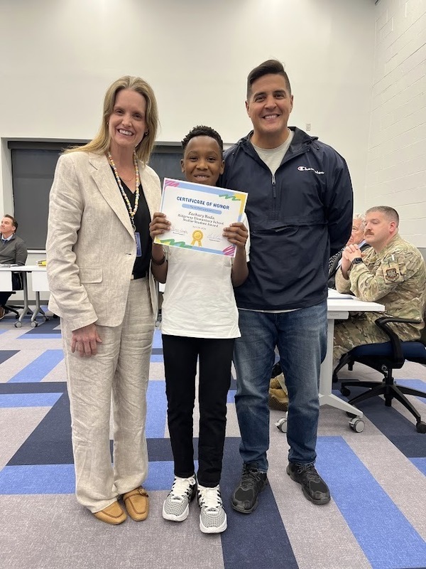 APRIL BOE MEETING STUDENT RECOGNITIONS