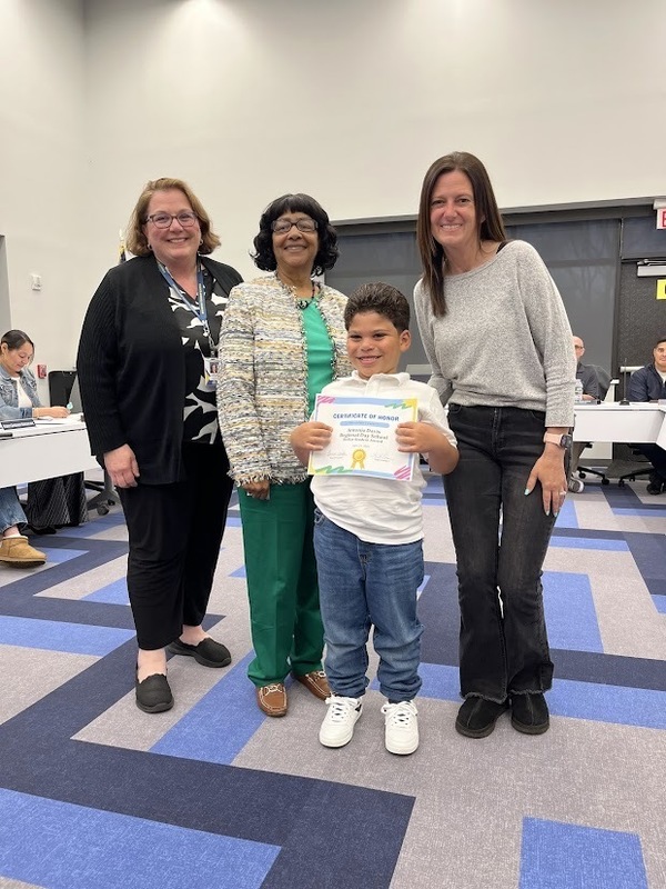 APRIL BOE MEETING STUDENT RECOGNITIONS