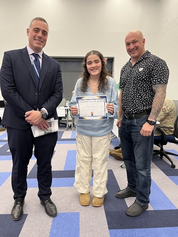 APRIL BOE MEETING STUDENT RECOGNITIONS