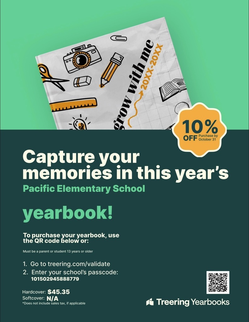 Order Your Yearbook, 10% Off in October