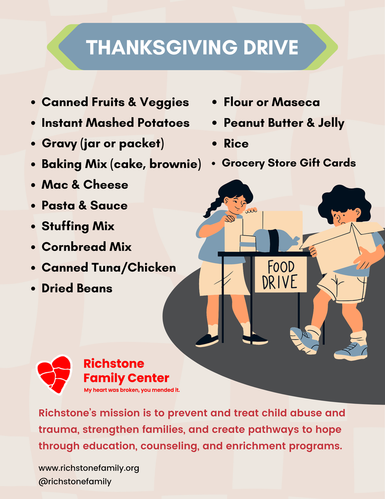 Pacific's Annual Thanksgiving Food Drive