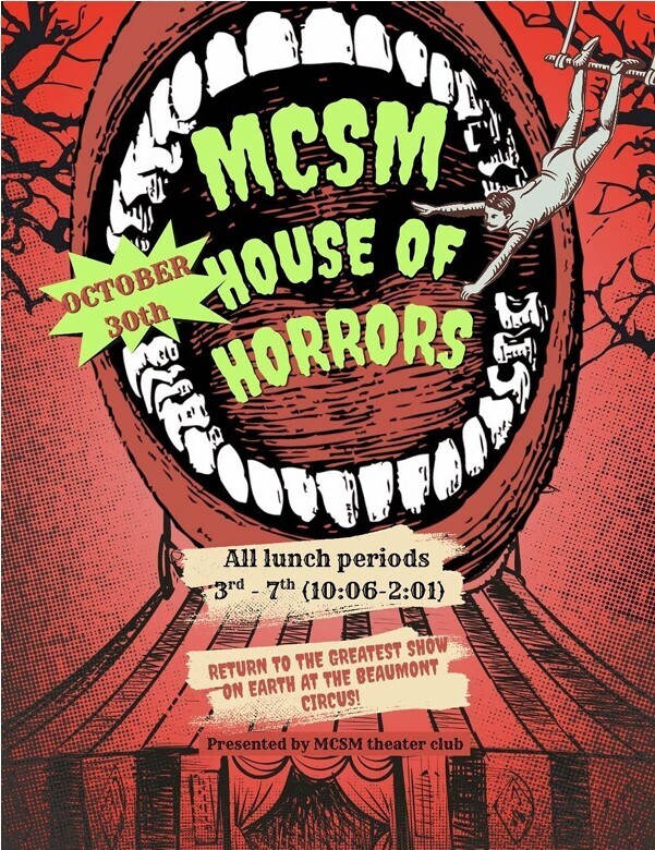 MCSM House of Horrors Flyer 