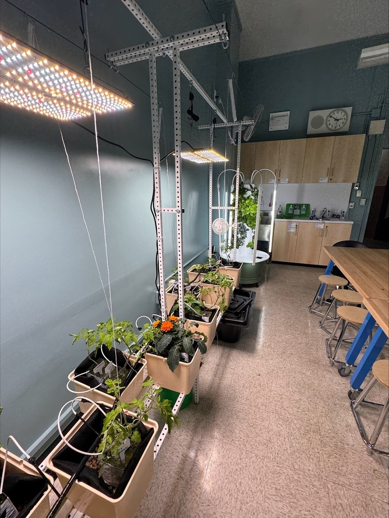 Hydroponics lab