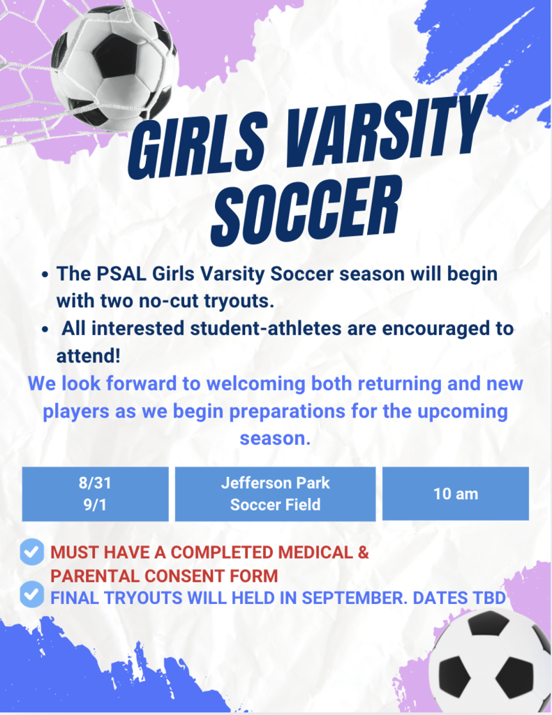 Girls Varsity Soccer Tryouts