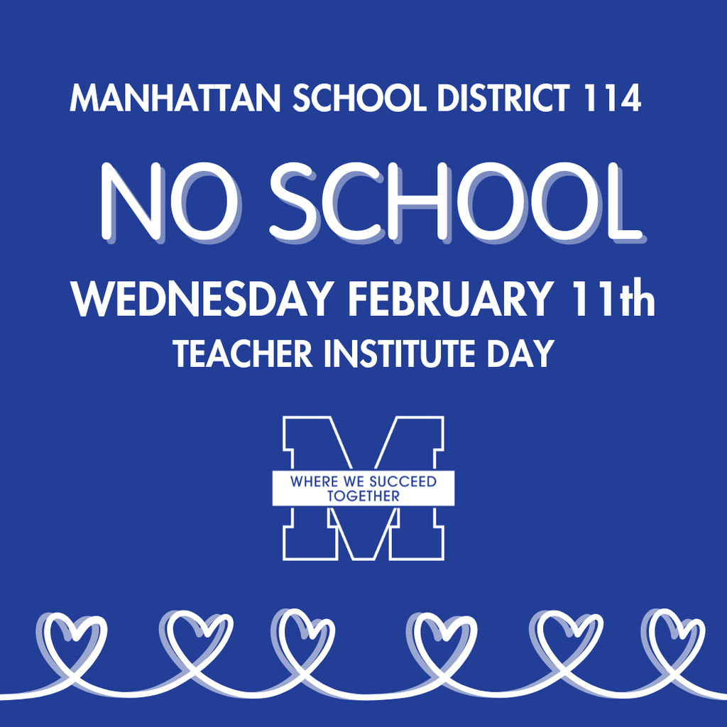 Teacher Institute Day Reminder for 2/11/26