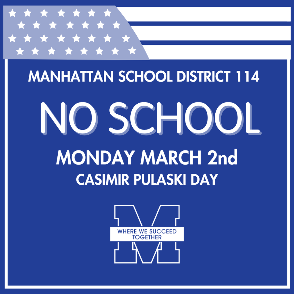 No School Monday March 2nd