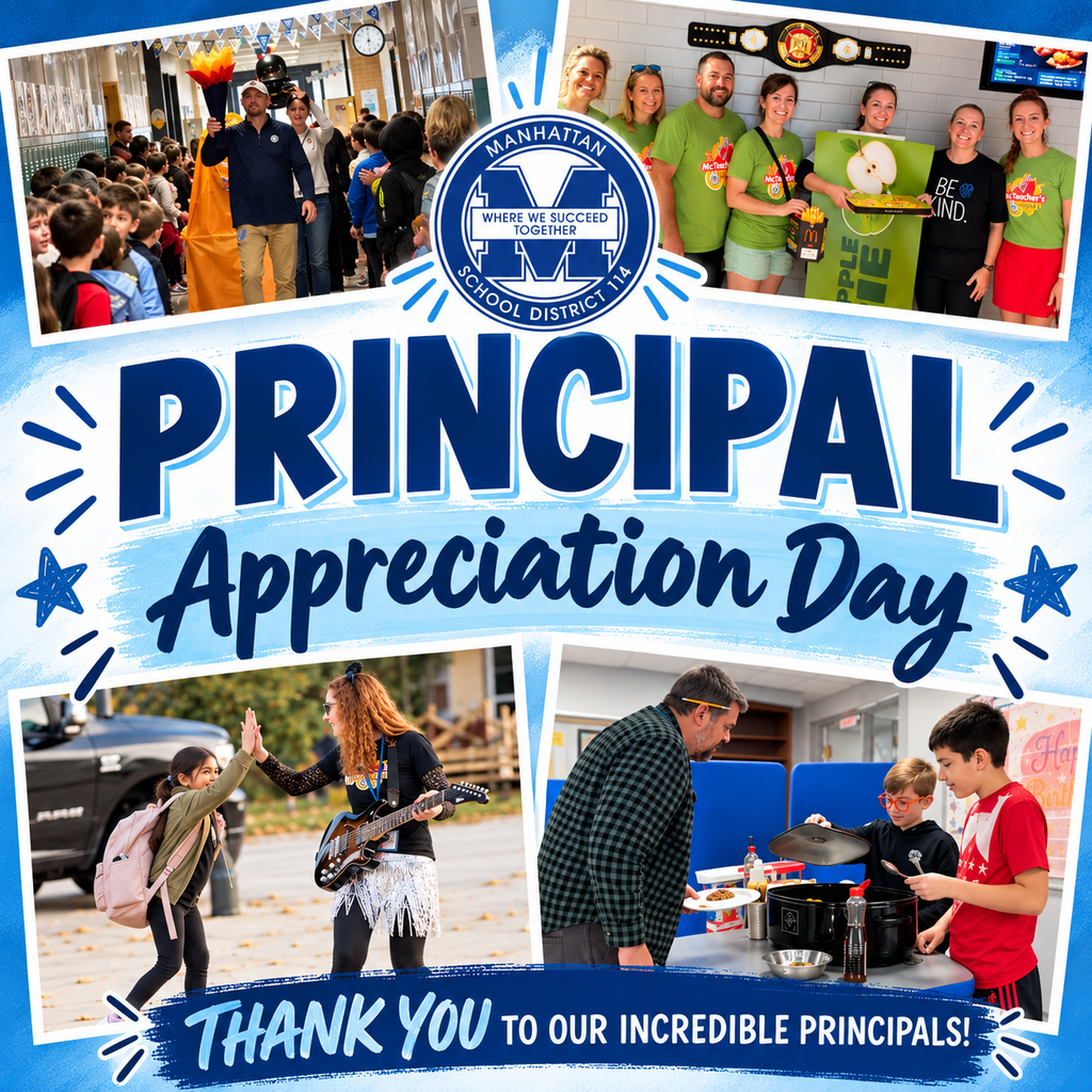 Collage of images showing students and adults, one with guitars and another with drums.