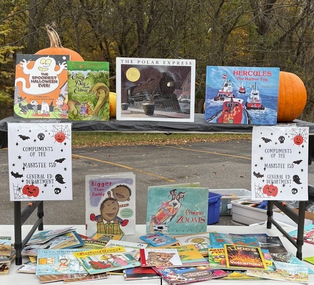 We are ready for the Trunk-or-treaters.