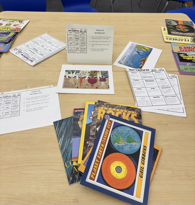 Text Features station