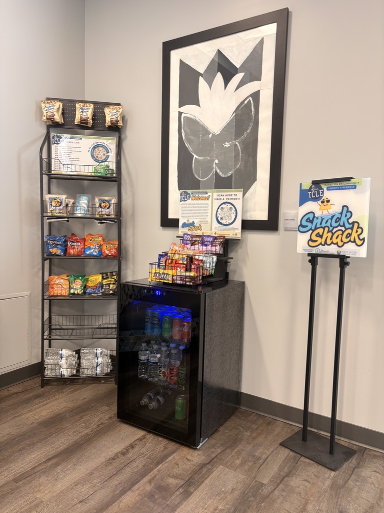Snack Shack display