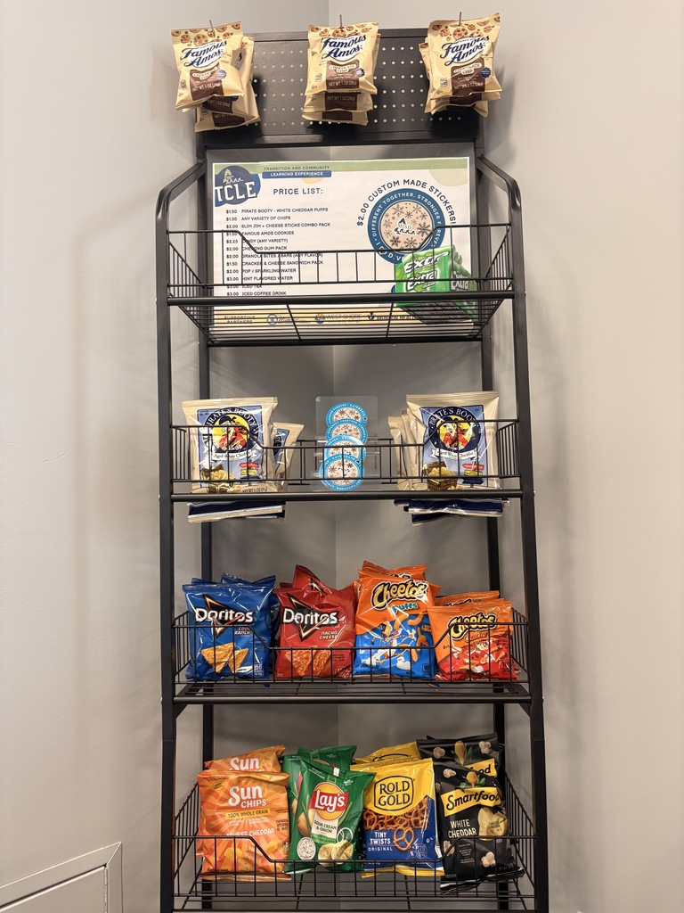 Display of snacks
