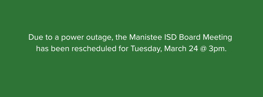 Board meeting rescheduled to 3/24/26