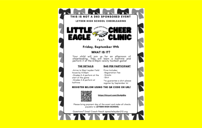 Little Eagle Cheer Clinic