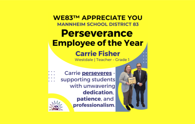 Employee of the year Perseverance