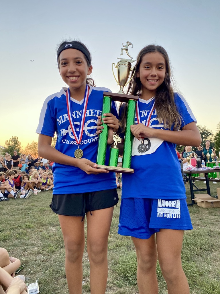 6th Grade Girls, 1st Place Winners