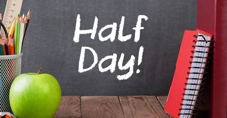 1/2 Day Sign