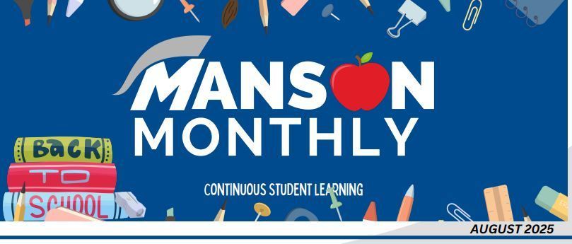 Manson Montly Newsletter banner