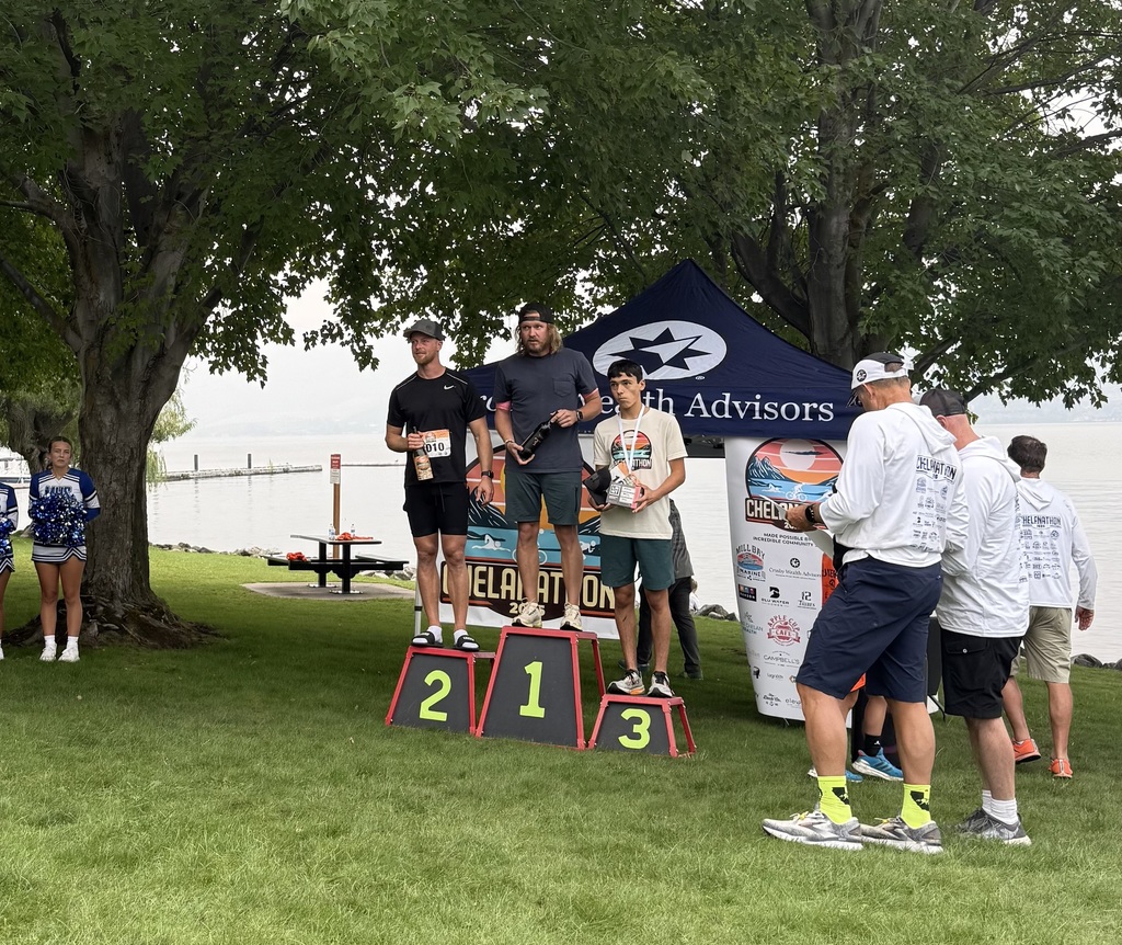 Manson's Jacob England places third in Chelanathon.