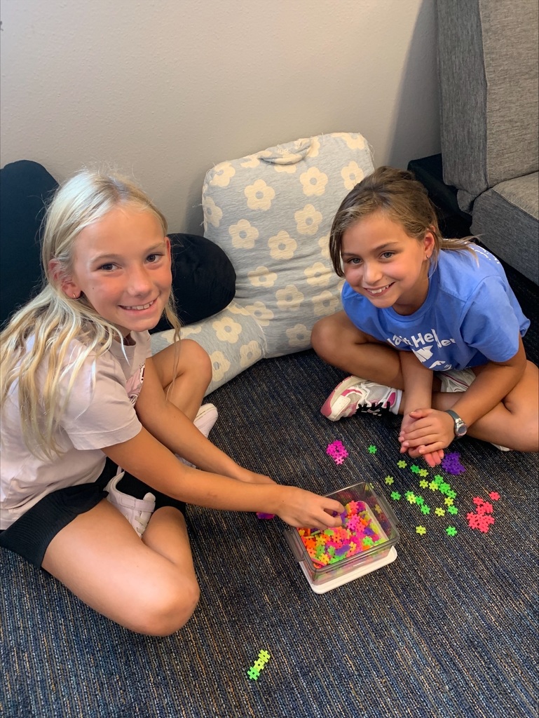 Fourth grade girls playing.