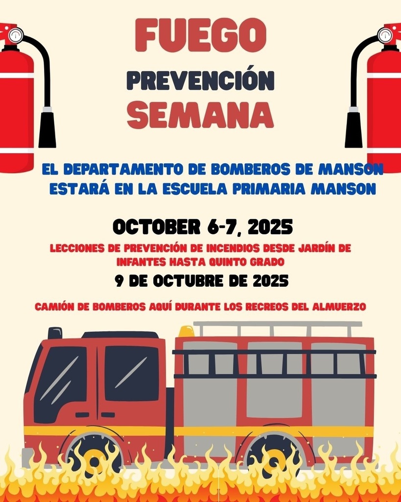 Fire Prevention Week Activities in Spanish